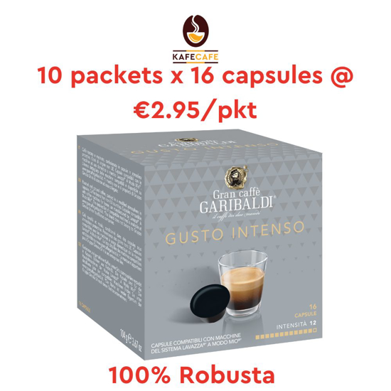 Picture of 10pkt  A MODO MIO INTENSO X 16 capsules